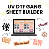 UV DTF Sticker Gang Sheet Builder