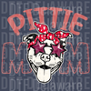 Pittie Mom PNG - Cool Pitbull Dog Mom Design with Bandana and Star Sunglasses for T-Shirts & Gifts