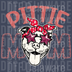 Pittie Mom PNG - Cool Pitbull Dog Mom Design with Bandana and Star Sunglasses for T-Shirts & Gifts