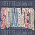 High-definition 3D look SUMMER text made of faux floral patches, polka dots, and tiny bows DTF transfer ready to press.