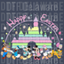 Magical Kingdom Happy Easter DTF Transfer - Pastel Castle with Famous Friends & Eggs