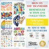 Best Seller Autism T-shirt Designs Premade DTF Gangsheet - Bundle 2