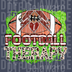 Football Therapy - Maroon Football & Leopard Print Sport Graphic