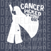: Cancer Picked The Wrong Girl Superhero Design - Empowerment DTF Print