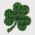 Large Green Shamrock DTF Transfer - Lucky St. Patrick's Day Ready to Press