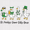"Same Silly Goose" St. Patrick's Day DTF Transfer - Lucky Duck Ready to Press