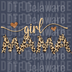 Girl Mama PNG - Stylish Leopard Print Typography Design with Heart Accents for Girl Moms